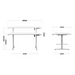 Electric desk MA-Leader 7.6 White - Tables and desksGAM-STO<<<PC GamingGAM<<<ActionPL