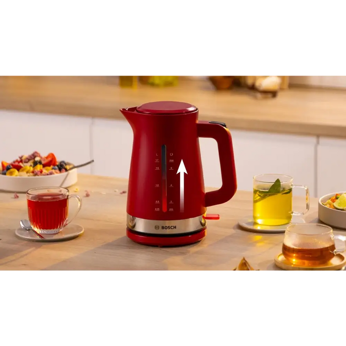 Electric kettle BOSCH MYMOMENT TWK4M224 RED 2400 W 1.70 L - Кухненски уреди<<<BOSCH дребна електродомакинска