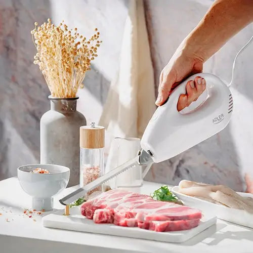 Electric knife ADLER AD 4512 White - Electric knivesAGD-NEL<<<Home Appliance - ProductsAGD<<<ActionPL