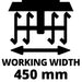 ELECTRIC MILLER EINHELL GC-RT 1545 M 1500 W WORKING WIDTH 45.00 cm - Електрически фрези<<<Градински