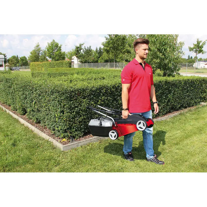 ELECTRIC MOWER EINHELL GC-EM 1000/30 1000 W 1000 W MOWING WIDTH 30.00 cm MOWING WIDTH 30.00 cm MAX MOWING HEIGHT 70 mm