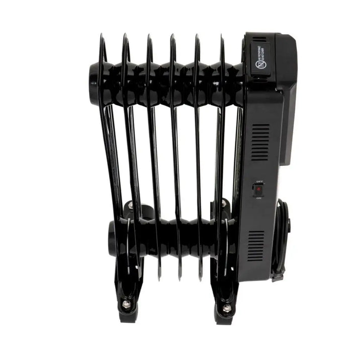 Electric oil heater with remote control CAMRY CR 7812 7 ribs 1500 W black - Oil radiatorsAGD-GRO<<<Home Appliance