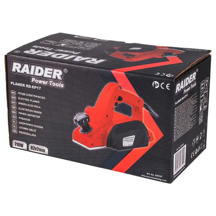 ELECTRIC PLATER RAIDER RD-EP17 - Електрически рендета<<<Триони и циркуляри<<<Инструменти и
