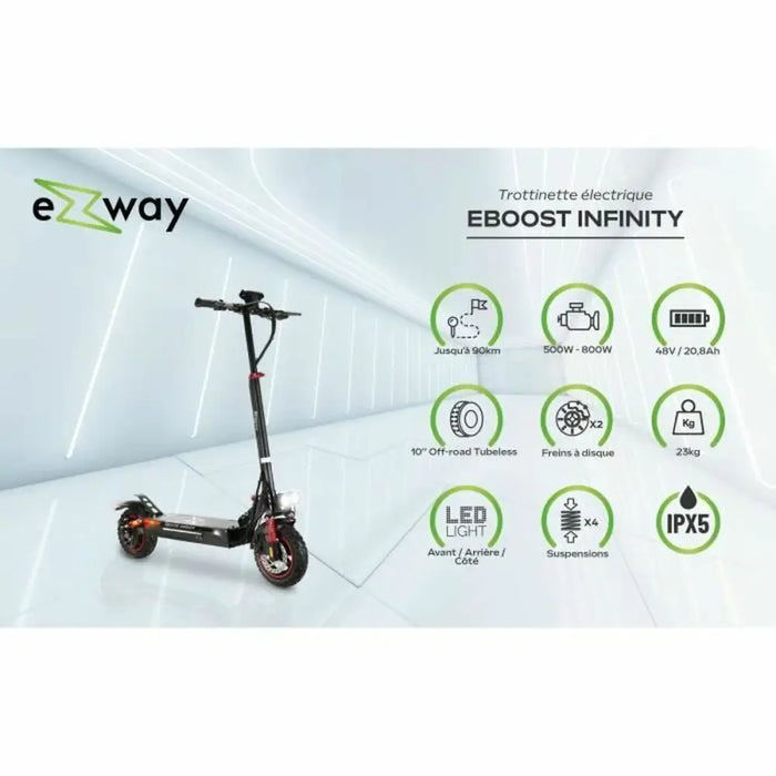 Electric Scooter EZWAY 800 W - Електроника Игри<<<Компютри| Електроника<<<BigBuy&&&Електрически скутери<<<Електроника