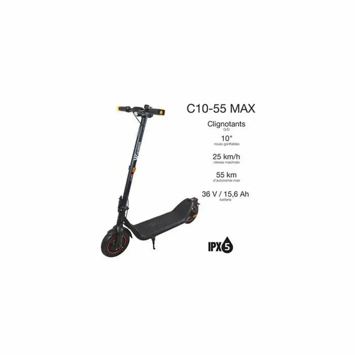 Electric Scooter Wispeed Black 350 W 25 km/h - Електроника Игри<<<Компютри| Електроника<<<BigBuy&&&Електрически