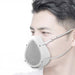 Electric Silicone mask with fan CM2 for easy breathing reusable with 6 replaceable filters - Medicine Masks against air