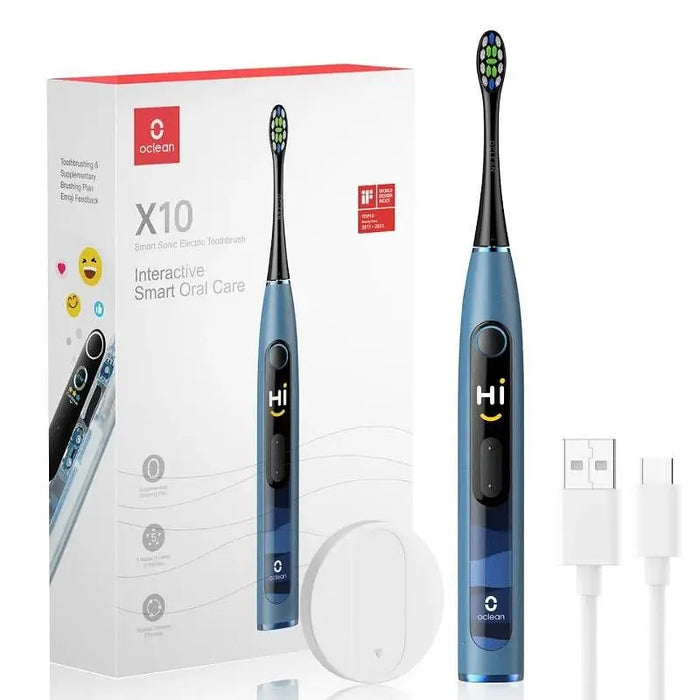 Electric toothbrush Oclean X 10 Blue C01000333 - Електрически четки<<<Устна хигиена<<<Персонална