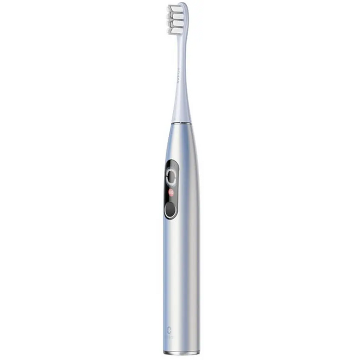 Electric toothbrush Oclean X PRO Digital Silver + TC - Ел. четки и зъбни душове<<<За Здравето<<<Уреди за здраве и