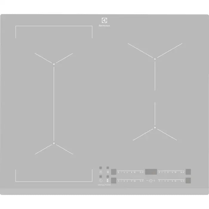 Electrolux EIV63440BS Silver Built-in Zone induction hob 4 zone(s) - Built-in hot platesAGD-PGZ<<<Home Appliance