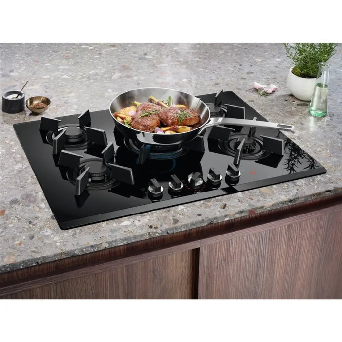 Electrolux KGG75362K Black Built-in 74 cm Gas 5 zone(s) - Built-in hot platesAGD-PGZ<<<Home Appliance