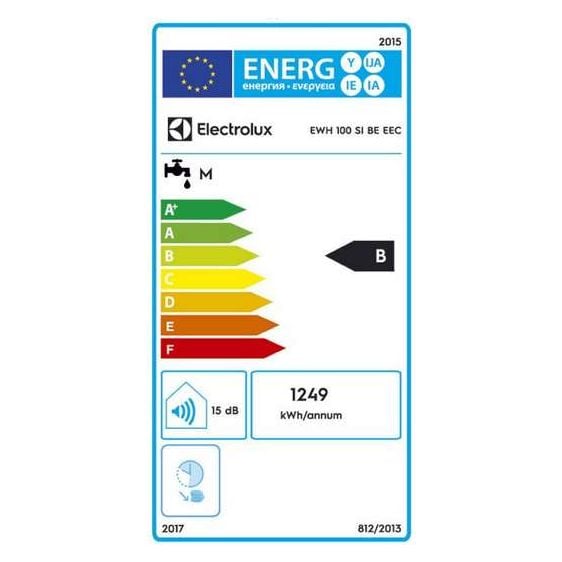 Boiler ELECTROLUX EWH 100 SI BE- 2000 W, 80 liters