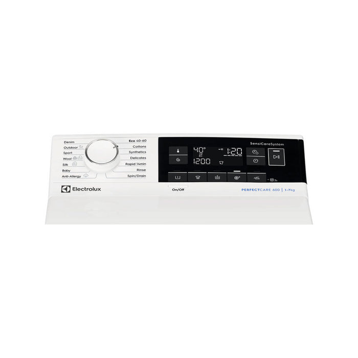 Top-loading washing machine ELECTROLUX EW6TN3272 7.0 kg, 1200 rpm