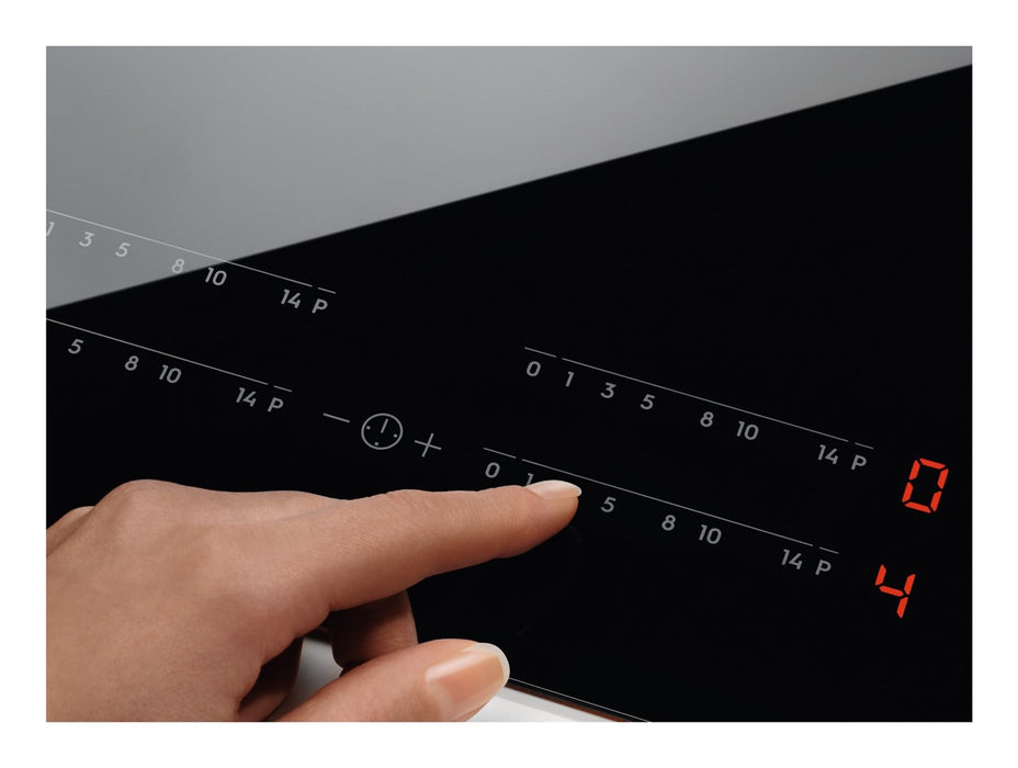 Electrolux EIV734 Black Built-in 68 cm Zone induction hob 4 zone(s)
