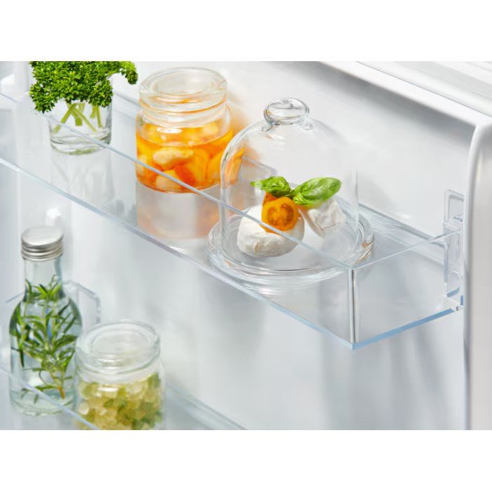 Built-in refrigerator with freezer Electrolux ENA7CE18S3, 248 l, E, No Frost, White, Yes