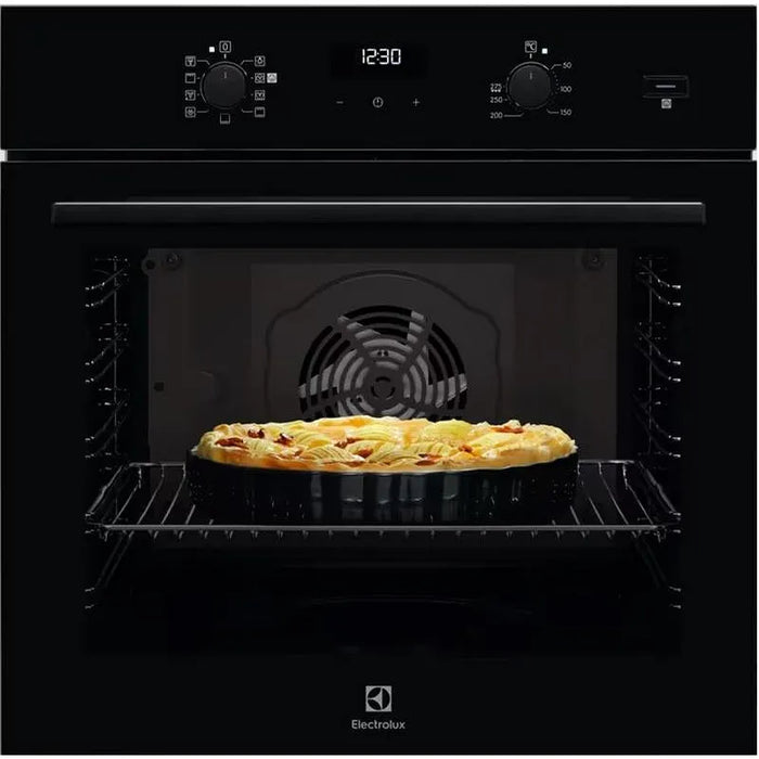 Built-in oven Electrolux EOD5F71Z***, 72, Push buttons, A, Water cleaning