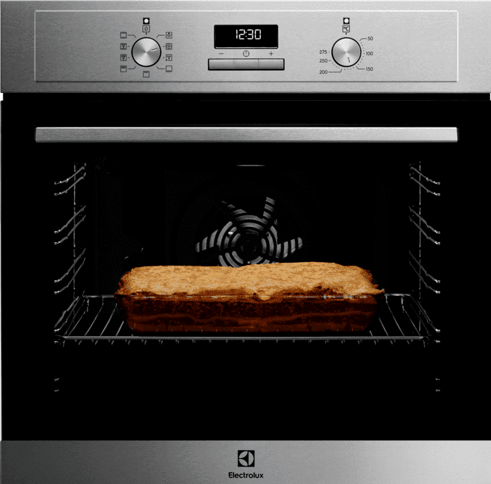 Built-in oven Electrolux EOF3H70X***, 72, A, Water cleaning, Mechanical