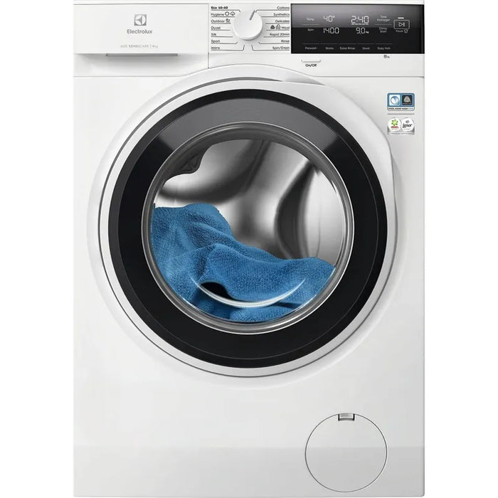 Washing machine ELECTROLUX EW6F3494E, 9 kg, 1400 rpm.