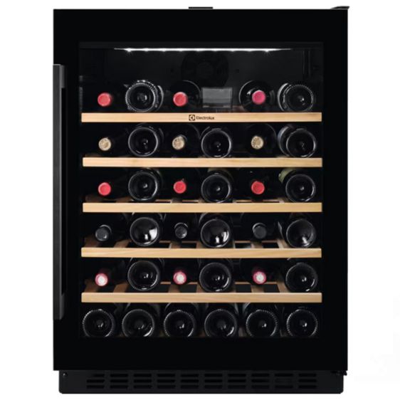 Built-in wine cooler ELECTROLUX EWS4052B5B, 52 bottles Bordeaux type