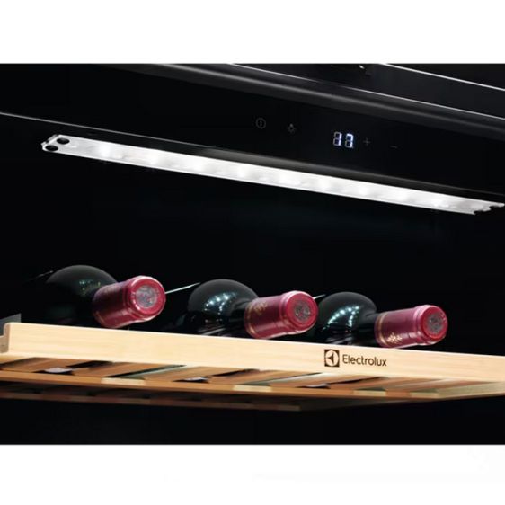 Built-in wine cooler ELECTROLUX EWS4052B5B, 52 bottles Bordeaux type