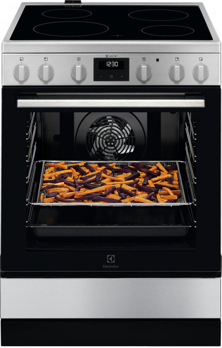 Electric cooker with ceramic hob Electrolux LKR64022AX