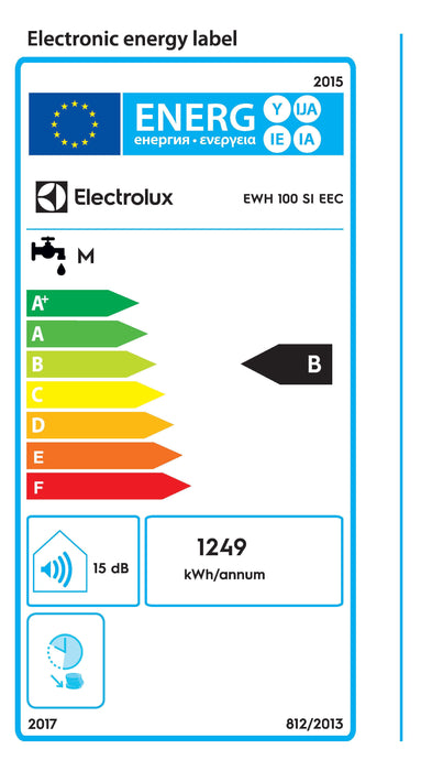 Boiler ELECTROLUX EWH 100 SI - 2000 W, 80 liters