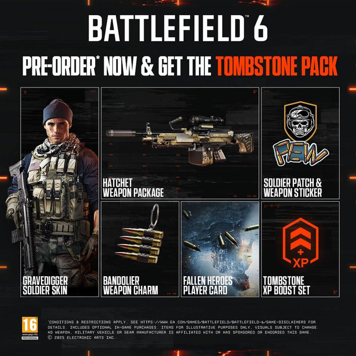 Xbox Series X Video Game Electronic Arts Battlefield 6