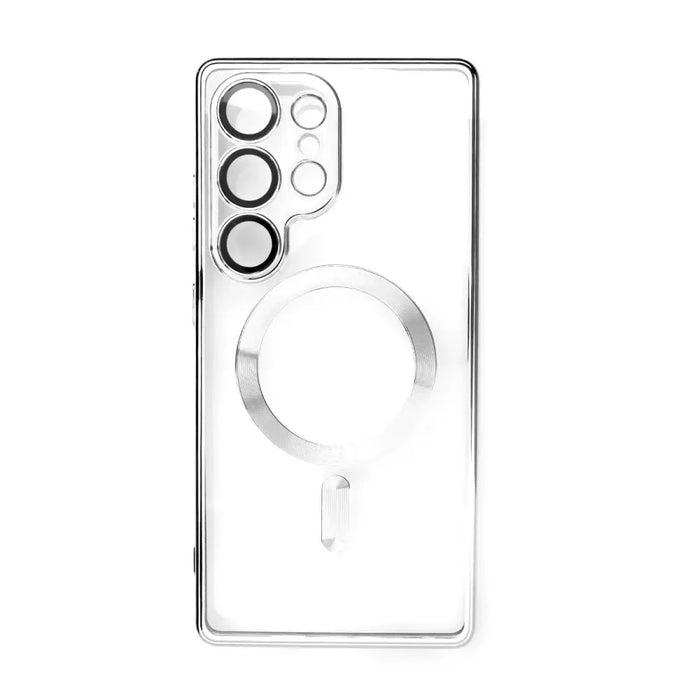 Electroplated Case with MagSafe galvanized for iPhone 16e - silver - Cell phone cases and covers<<<HurtelXML