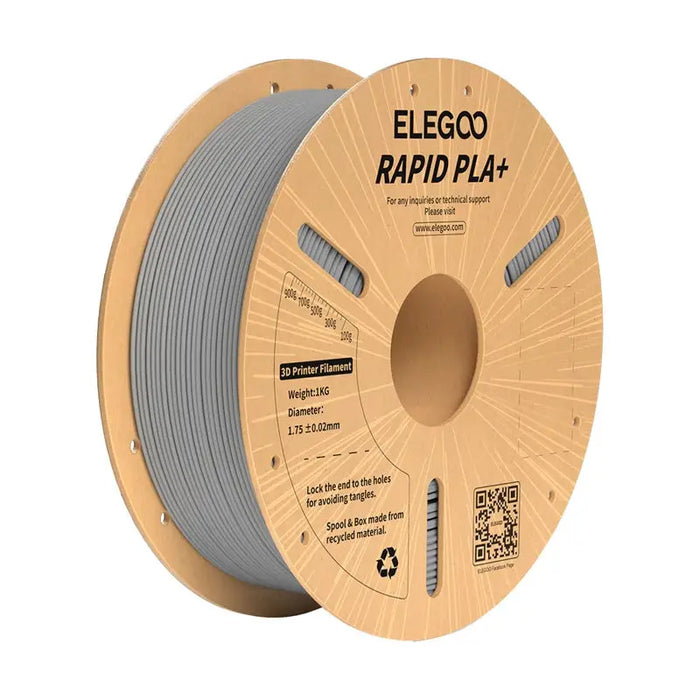 ELEGOO Rapid PLA+ Filament (Gray) - Filaments<<<3D Printing<<<Creative Technologies<<<InnproXML