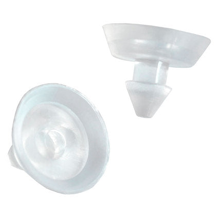 RUBBER HEEL FOR ELEMENT SYSTEM GLASS/WOOD TOP