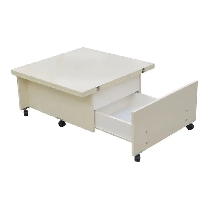 ELEVATING EXTENDABLE DINING TABLE MAGIC 5025 CREAM - Маси<<<Кухненски мебели<<<Кухня<<<Praktiker&&&Маси<<<Мебели и