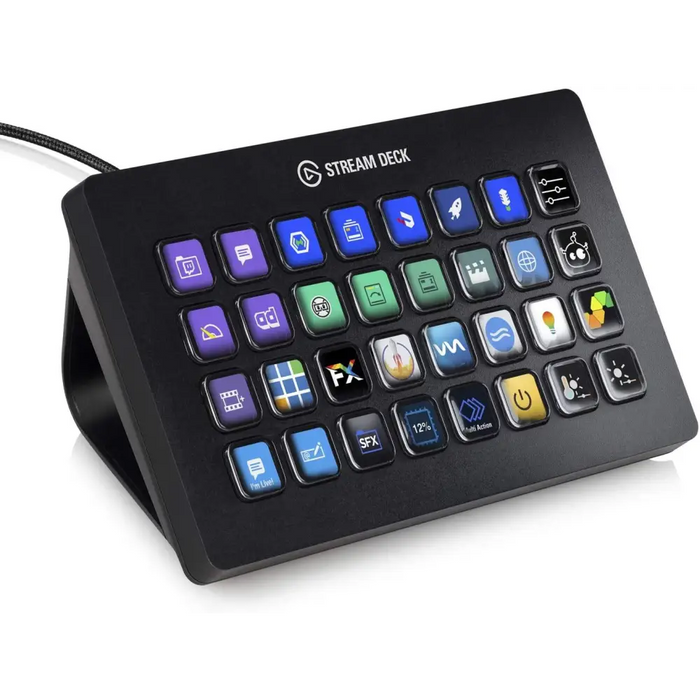 Elgato Stream Deck Controller 32 LCD Buttons Black - Геймърски аксесоари<<<Геймърска периферия<<<ValiAPI&&&Стрийминг