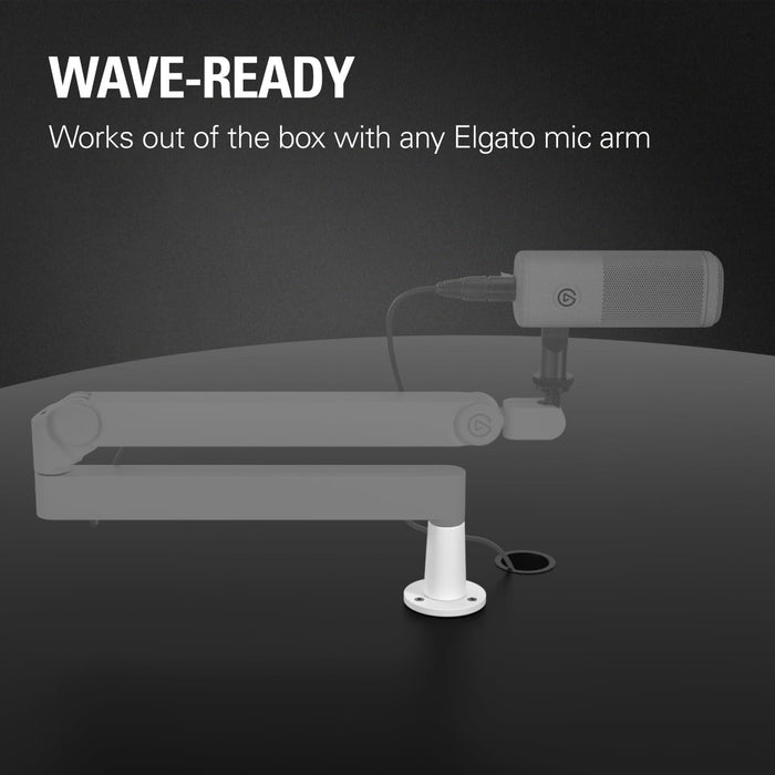 Elgato Desk Plate for Wave Mic Arm - Elgato microphone mounting plate