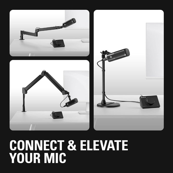 Elgato Wave DX Dynamic XLR Microphone, Black