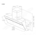 ELICA Stripe Inox 60 hood - Стандартни абсорбатори<<<Абсорбатори<<<Едра бяла техника<<<TechnoMix