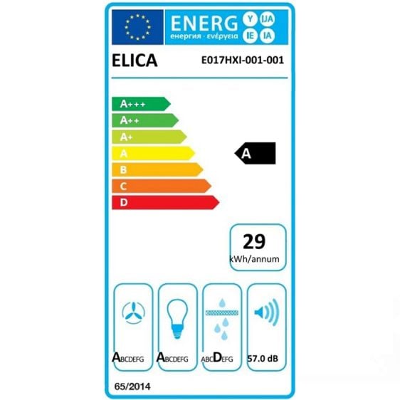Built-in hood ELICA Hidden Advance Plus @ BLGL 52/60