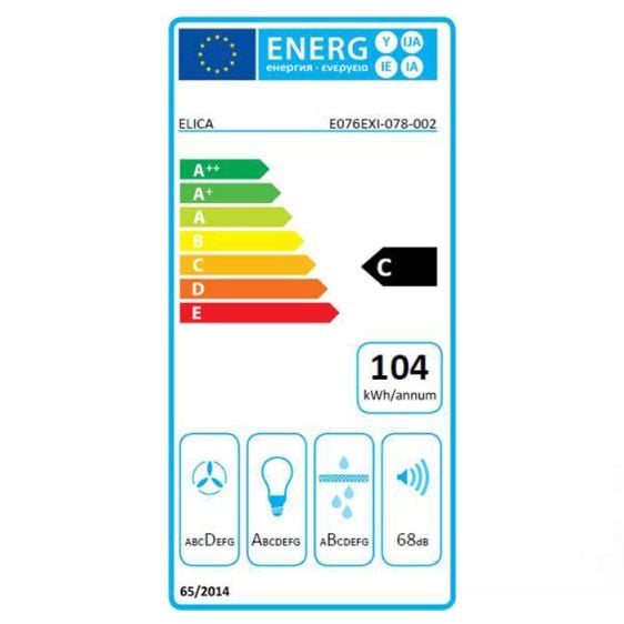 ELICA Tube Pro Island Hood WH MAT