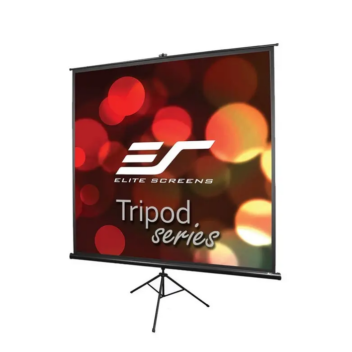 Elite Screen T100UWV1 Tripod 100’’ (4:3) 203.2 x 152.4 cm Black - Portable Screens<<<Elite Screens<<<ELITE