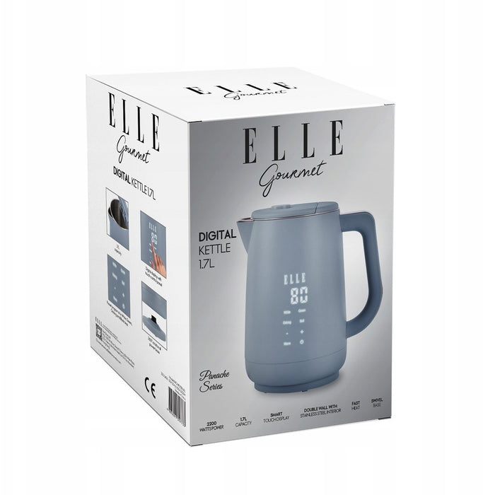 ELLE 1.7L electric kettle, blue