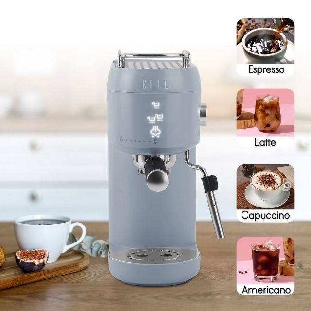 ELLE coffee machine, blue