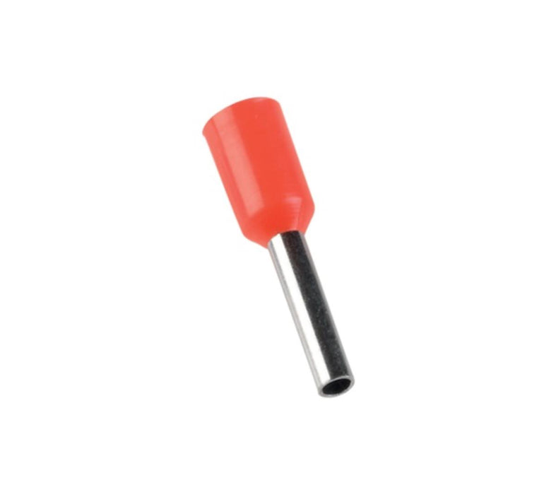 CABLE END 1.00 MM 20 PCS RED