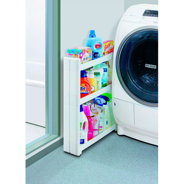 ORGANIZER SHELF 3 LEVEL PLASTIC WHITE EMIR ALP PLASTIK