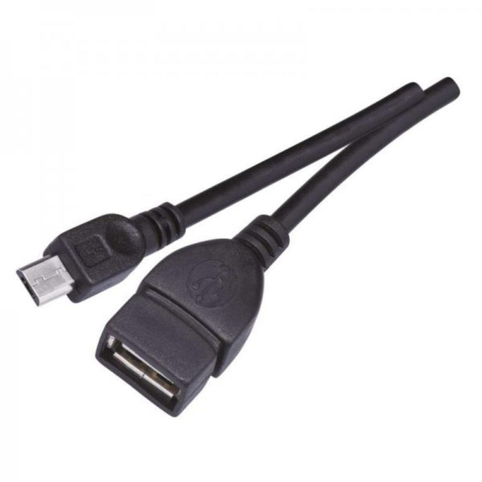 USB CABLE OTG A/MIKRO USB 15CM