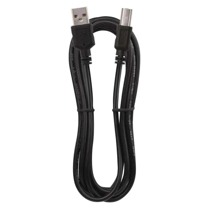 USB CABLE 2.0 USB A-USB B 2M BLACK EMOS