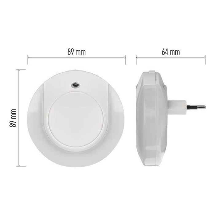 LED NIGHT LAMP WITH DAY AND NIGHT SENSOR 10LM EMOS