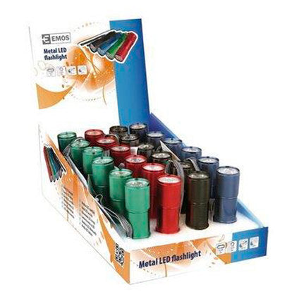 FLASHLIGHT 9 LED METAL EMOS