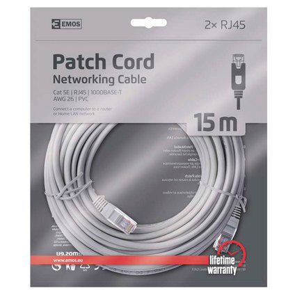 NETWORK CABLE 15M EMOS S9127