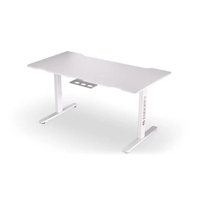 ENDORFY Gaming Desk - Atlas L Electric - Onyx White - Геймърски бюра<<<Геймърска периферия<<<ValiAPI