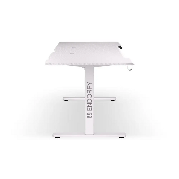 ENDORFY Gaming Desk - Atlas L Electric - Onyx White - Геймърски бюра<<<Геймърска периферия<<<ValiAPI