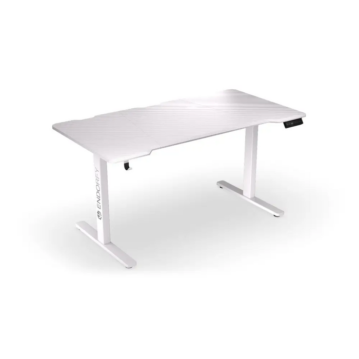 ENDORFY Gaming Desk - Atlas L Electric - Onyx White - Геймърски бюра<<<Геймърска периферия<<<ValiAPI