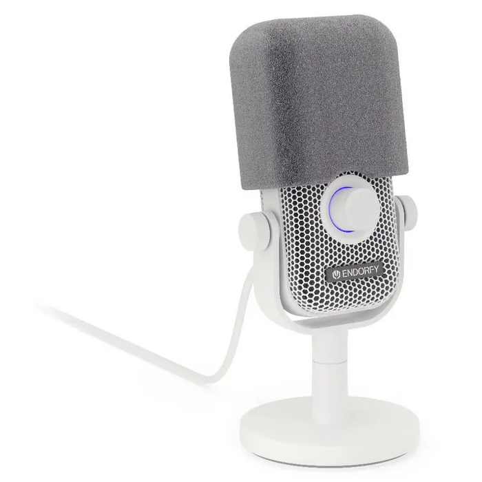 ENDORFY Solum Voice S desktop microphone - Onyx White - Микрофони<<<Компютърна